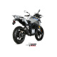 Silencieux MIVV GP Pro Steel Black/casquette inox BMW G310GS