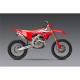 Ligne complète YOSHIMURA RS-12 Signature Series inox/silencieux titane/casquette carbone Honda CRF450R/RX