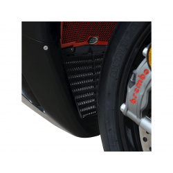 Protection de radiateur d'huile R&G RACING argent Honda CBR1000RR-R Fireblade