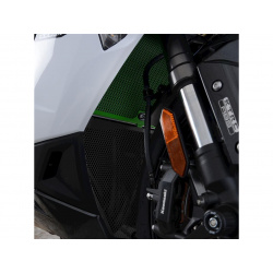 Protection de radiateur R&G RACING vert Kawasaki Ninja 1000SX