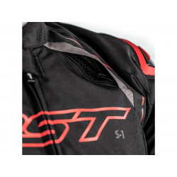 Veste RST S-1 textile noir/gris/rouge homme