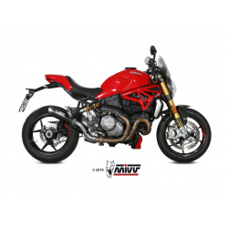 Silencieux MIVV GP Pro carbone/casquette inox Ducati Monster 1200