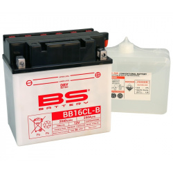 Batterie BS BATTERY Haute-performance avec pack acide - BB16CL-B