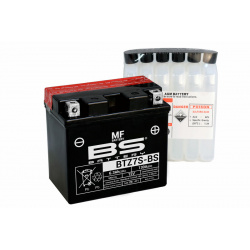 Batterie BS BATTERY Sans entretien avec pack acide - BTZ7S