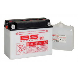 Batterie BS BATTERY Haute-performance avec pack acide - B50N18L-A3