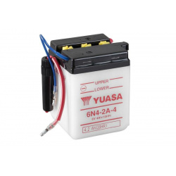 Batterie YUASA conventionnelle sans pack acide - 6N4-2A-4