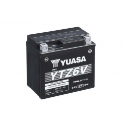 Batterie YUASA W/C sans entretien activé usine - YTZ6V