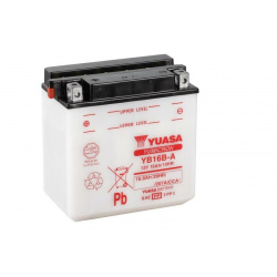 Batterie YUASA conventionnelle sans pack acide - YB16B-A