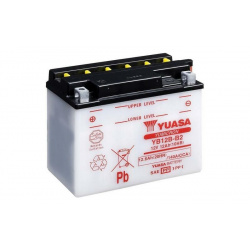 Batterie YUASA conventionnelle sans pack acide - YB12B-B2