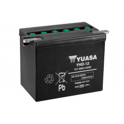 Batterie YUASA conventionnelle sans pack acide - YHD-12