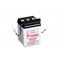 Batterie YUASA conventionnelle sans pack acide - 6N4-2A
