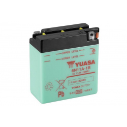Batterie YUASA conventionnelle sans pack acide - 6N11A-1B