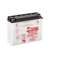 Batterie YUASA conventionnelle sans pack acide - YB16AL-A2