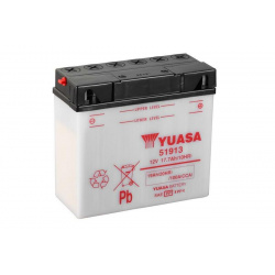 Batterie YUASA conventionnelle sans pack acide - 51913
