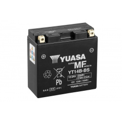 Batterie YUASA Sans entretien avec pack acide - YT14B-BS