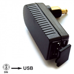 Connecteur DIN-USB BAAS USB4 Angle droit