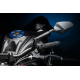 Levier de frein repliable/réglable LIGHTEC Alien alu inserts caoutchouc noir - LEVD123K Suzuki GSX-S1000