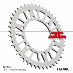 Couronne JT SPROCKETS aluminium ultra-light 486-520