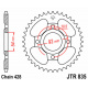 Couronne JT SPROCKETS acier standard 835 - 428