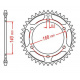 Couronne JT SPROCKETS acier standard 6 - 525