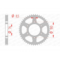 Couronne AFAM acier standard 12227 - 428