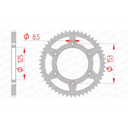 Couronne AFAM acier standard 10212 - 520