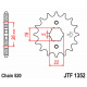 Pignon JT SPROCKETS acier standard 1352 - 520