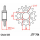 Pignon JT SPROCKETS acier standard 704 - 525