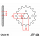 Pignon JT SPROCKETS acier standard 424 - 530