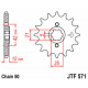 Pignon JT SPROCKETS acier standard 571 - 520