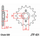 Pignon JT SPROCKETS acier standard 431 - 520