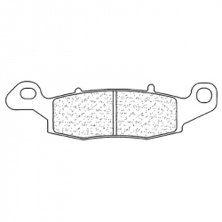 Plaquettes de frein CL BRAKES Racing métal fritté - 2384RX3