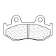 Plaquettes de frein CL BRAKES route métal fritté - 2451A3+