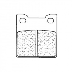 Plaquettes de frein CL BRAKES Racing métal fritté - 2390RX3