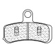 Plaquettes de frein CL BRAKES route métal fritté - 1212A3+