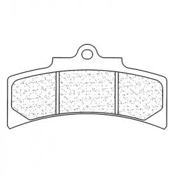 Plaquettes de frein CL BRAKES Racing métal fritté - 2584C60