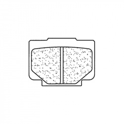 Plaquettes de frein CL BRAKES Racing métal fritté - 2984RX3