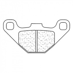 Plaquettes de frein CL BRAKES Quad métal fritté - 2466ATV1