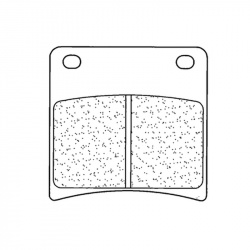 Plaquettes de frein CL BRAKES Racing métal fritté - 2281RX3