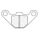Plaquettes de frein CL BRAKES route métal fritté - 2469S4