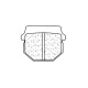 Plaquettes de frein CL BRAKES route métal fritté - 2469S4