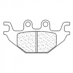 Plaquettes de frein CL BRAKES Quad métal fritté - 1147ATV1