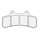 Plaquettes de frein CL BRAKES route métal fritté - 2369A3+