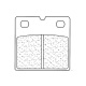 Plaquettes de frein CL BRAKES route métal fritté - 2840A3+