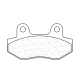 Plaquettes de frein CL BRAKES Scooter métal fritté - 3096SC