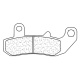 Plaquettes de frein CL BRAKES Racing métal fritté - 2388RX3