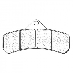 Plaquettes de frein CL BRAKES route métal fritté - 2586XBK5