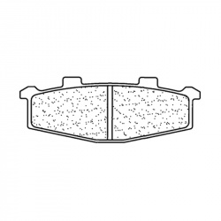 Plaquettes de frein CL BRAKES Racing métal fritté - 2389RX3