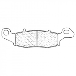 Plaquettes de frein CL BRAKES Racing métal fritté - 2383C60