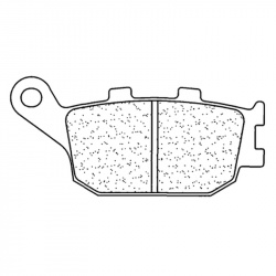 Plaquettes de frein CL BRAKES Racing métal fritté - 2296RX3